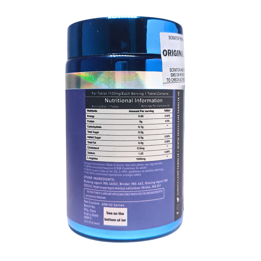 L-Arginine (Tablets-60)
